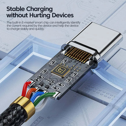 Quick Charging USB C to USB C Cable